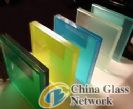 8.76mm Colored Laminated glass